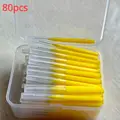 80pcs 0.8 mm Yellow