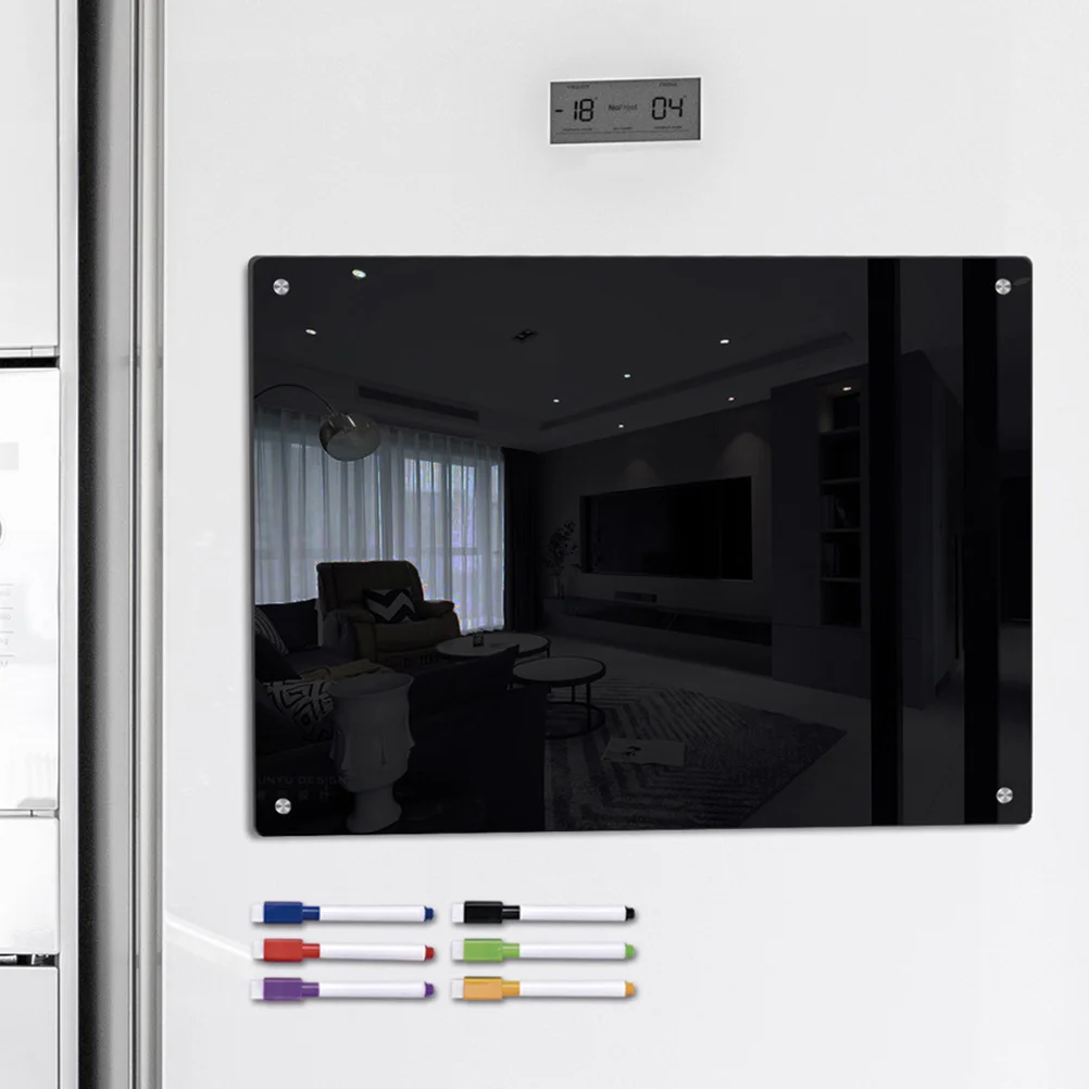 

1 комплект планировщика, доска для расписания, стираемая прозрачная магнитная доска на холодильник