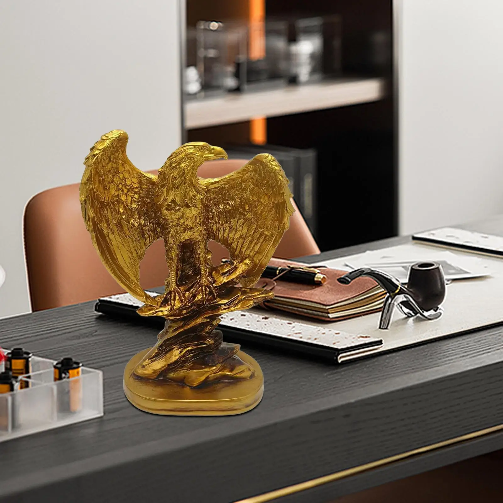 カナダ産　翡翠　イーグル置物 カナダ産 翡翠 イーグル置物 Eagle Statue Collection Desktop