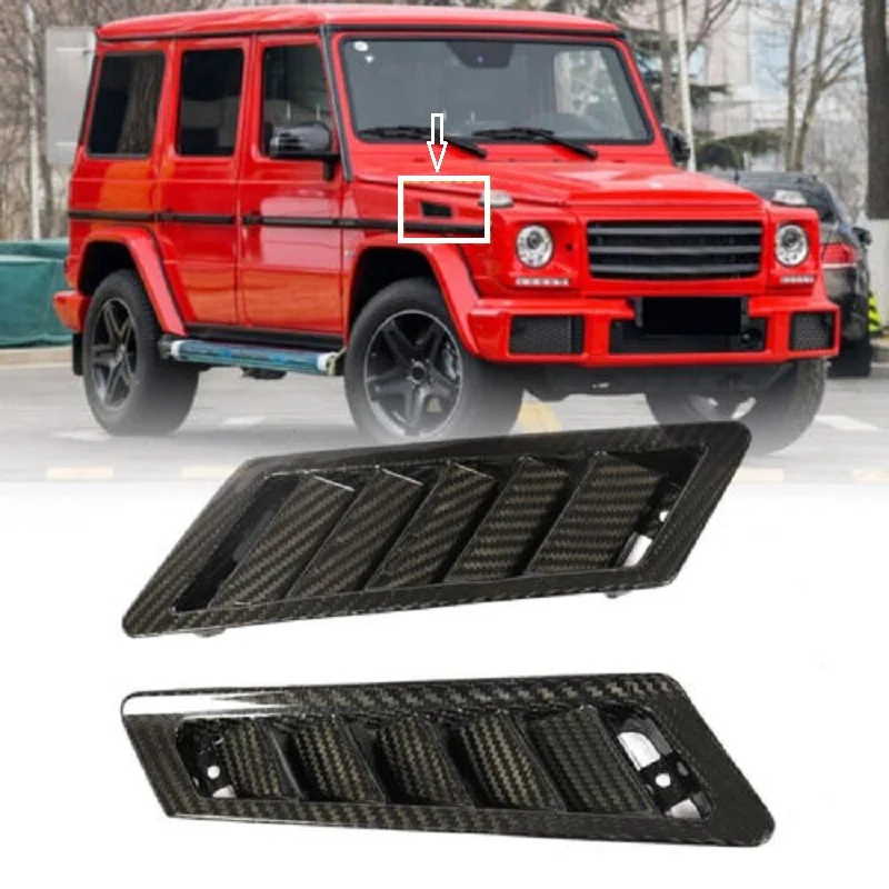 

Real Carbon Fiber Side Air Vent Fender Fit For Mercedes Benz G-Class W463 G55 G63 2004-2018
