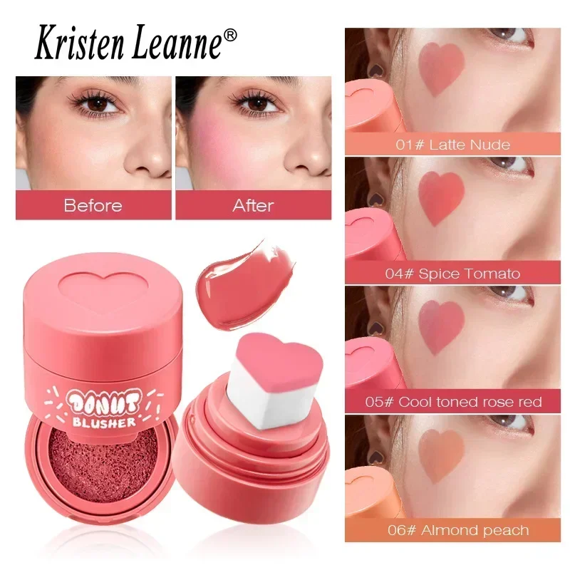 

Super Hot Love Air Cushion Seal Liquid Blush Natural Nude Makeup Velvet colorete blusher