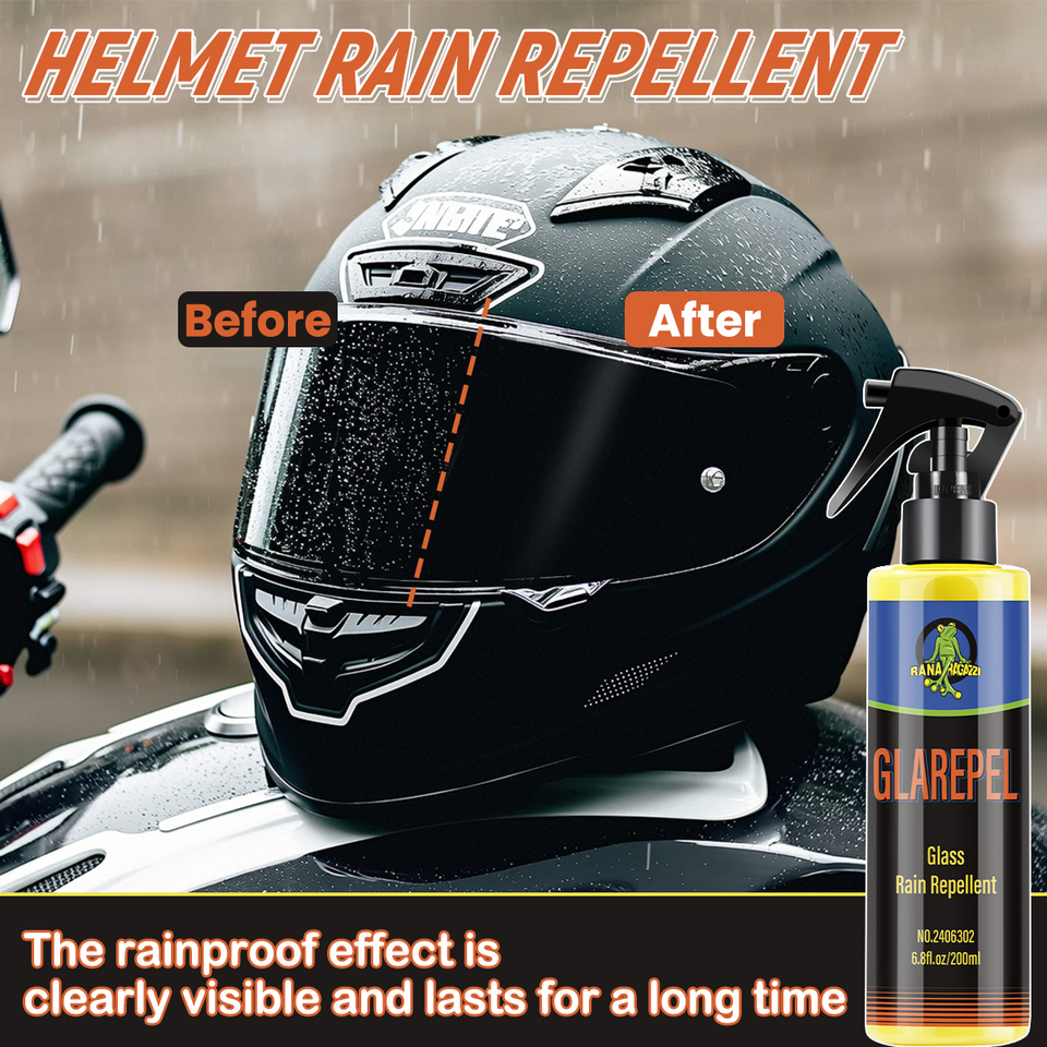 Motorcycle Water Repellent Spray Anti Rain Coating For Glass Hydrophobic Repellent Motorcycle Helmet Rainproof Agent RG302