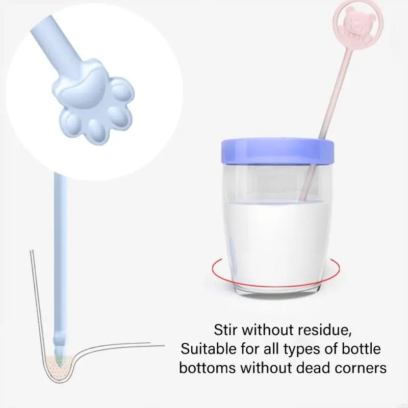 L8RB Temperature Sensitive Baby Formula Milk Mixing Tool Even Blending Mixing Rod