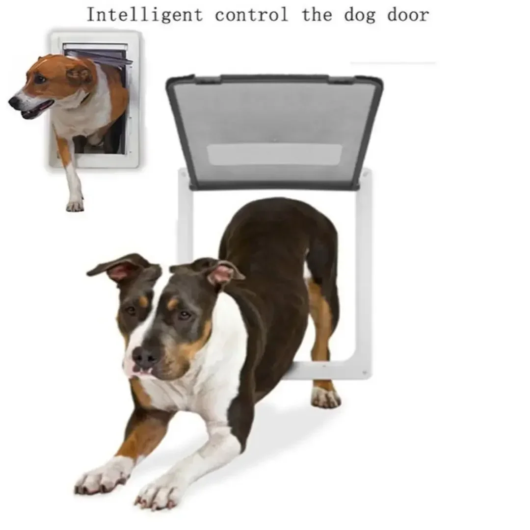 Pet Dog Cat Door With Flap Medium Breed Locking Pet Flap Door Frame for Bedroom