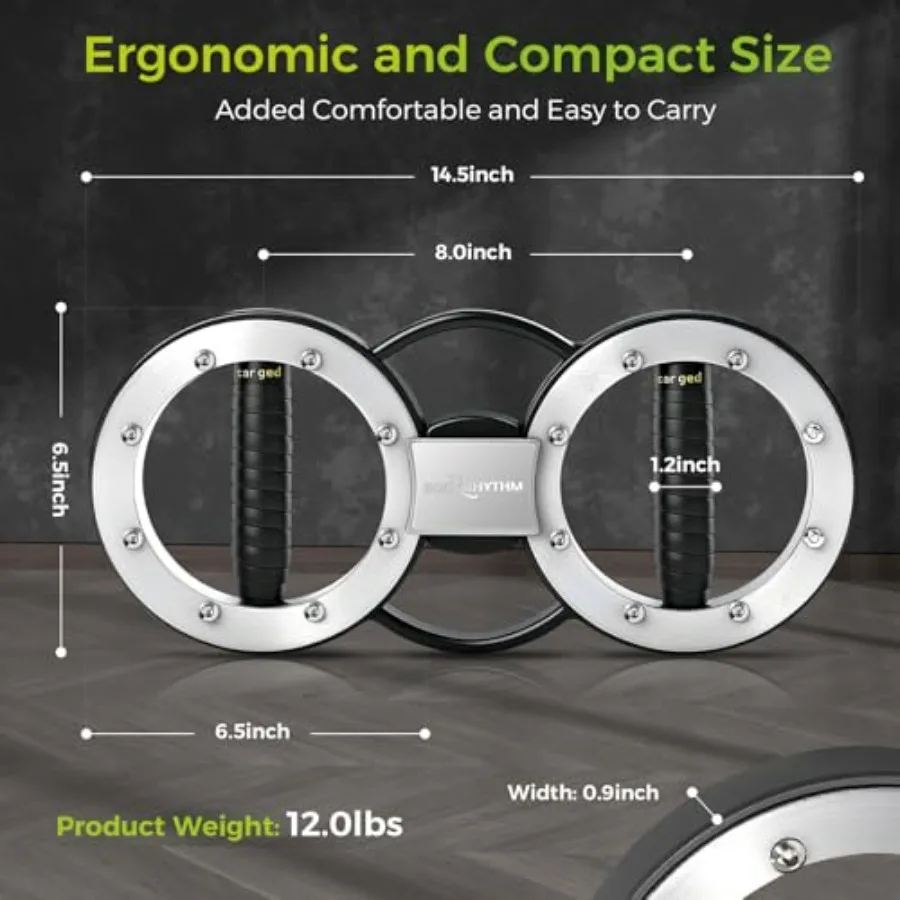 Multifunctional Rotator Machine with 12lbs Resistance for Upper Body Strength Training, Warm-up, Rehabilitation, Cardio Boxing E