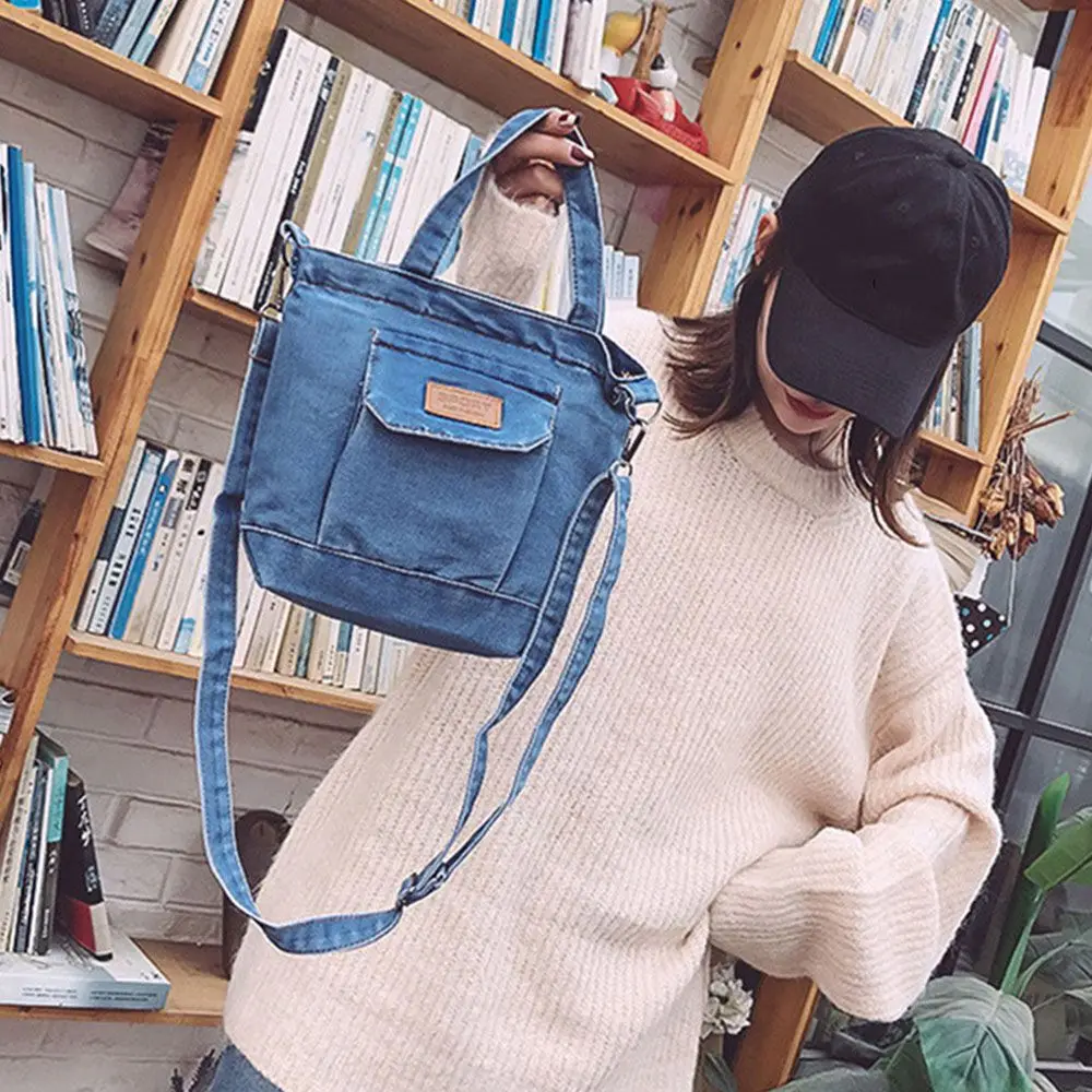 Denim Jeans borse a tracolla Cool Girl Totes Fashion Trend borse borse a tracolla