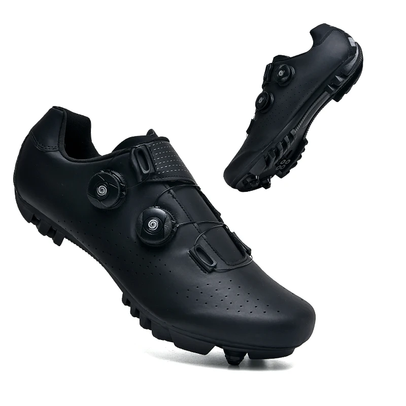 Cycling Sneaker Mtb Pedal Bicycle Shoes Flat Mountain Cycling Shoes Cleat Rb Speed Footwear Man Women New Selflocking