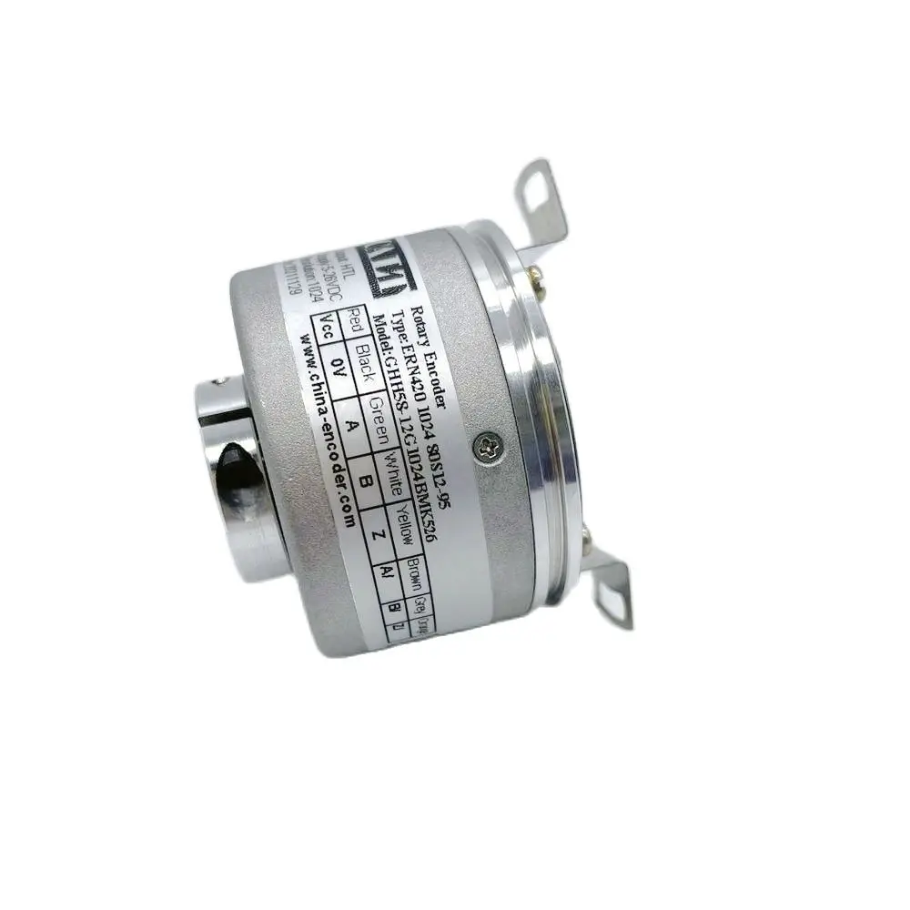 ERN420 2048 80S12-95 1024 2000 PPR Resolution HTL Output 12mm Hollow Shaft Incremental Rotary Encoder CALT Alternative k3806 hollow shaft incremental rotary encoder 38mm