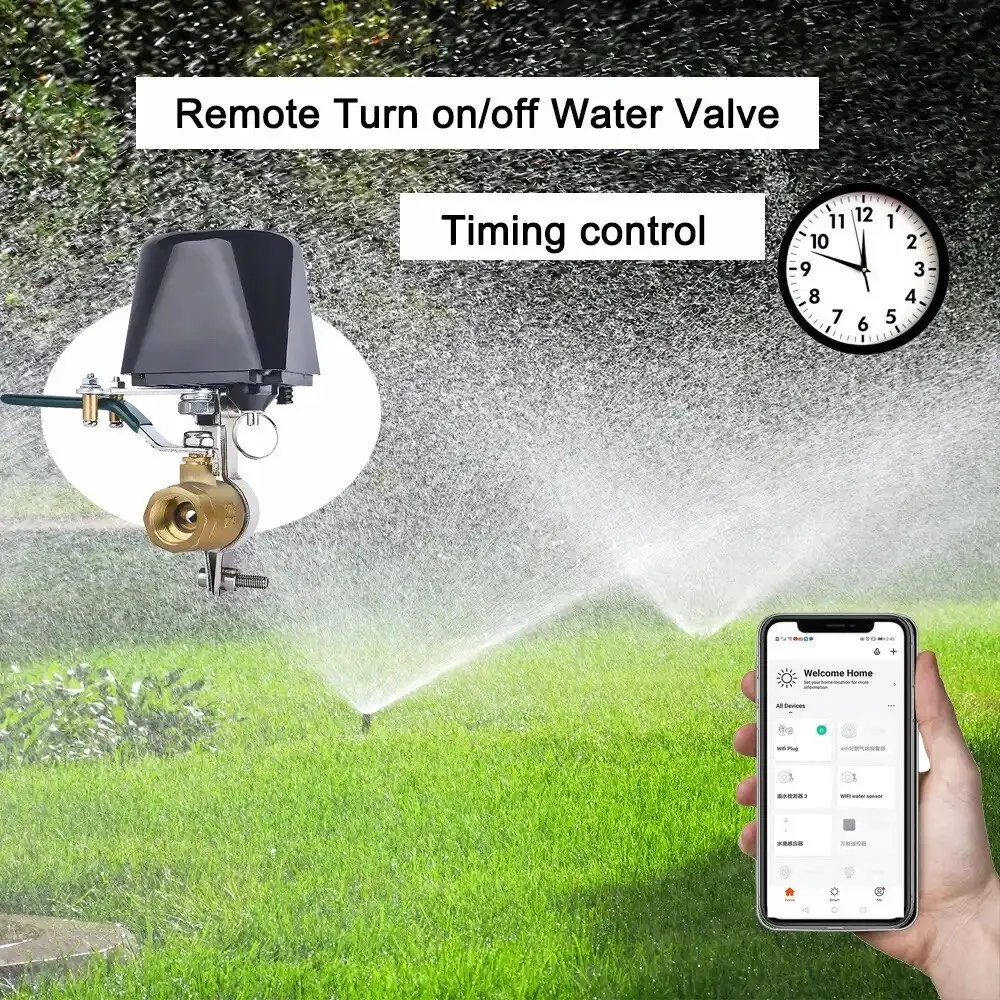 Tuya smart wifi valve controller for water and gas - model rqf-1t € 43,36