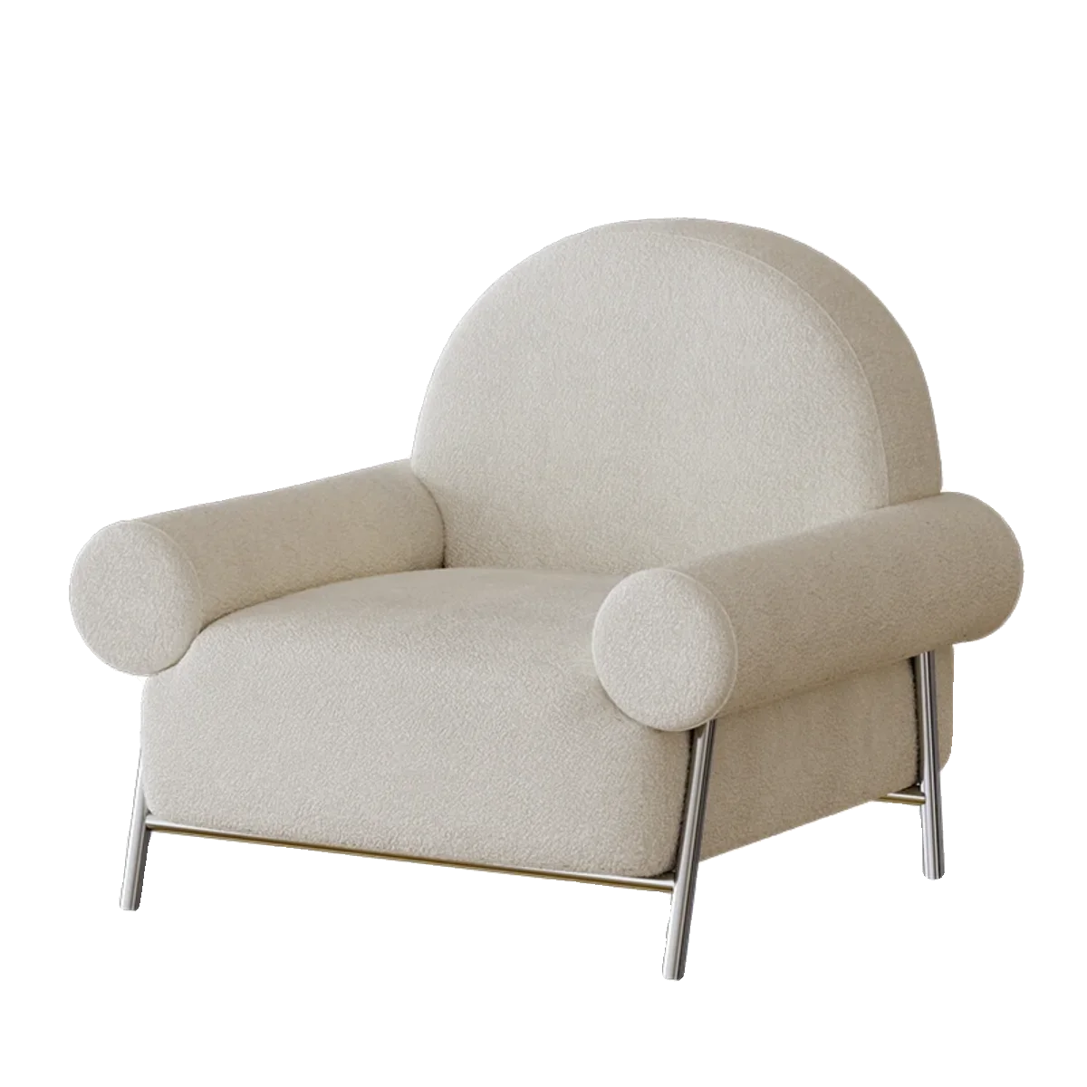 

Design Minimalist Retro Lambswool Creative Sofa