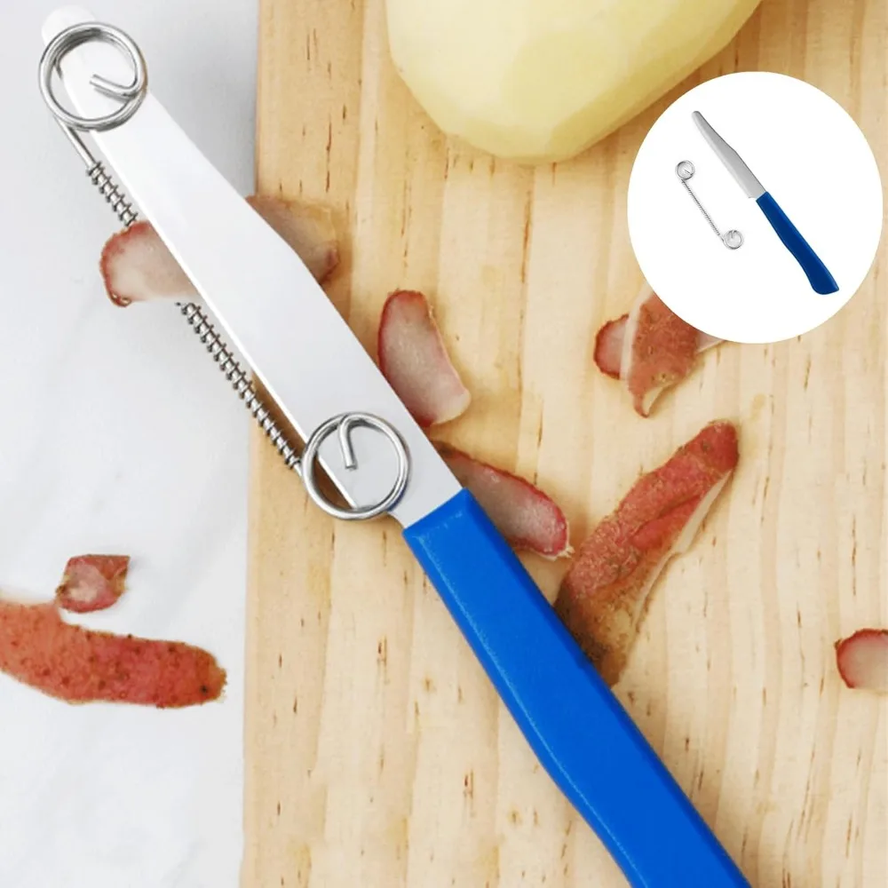 Kitchen Peeler 2 in 1 Vegetable Fruit Peelers Quick Slicing Cutter with Spring Carrot Potato Shredder  Peeler Kitchen Gadgets 1 Kitchen Peeler 2 in 1 Vegetable Fruit Peelers Quick Slicing Cutter with Spring Carrot Potato Shredder  Peeler Kitchen Gadgets 1