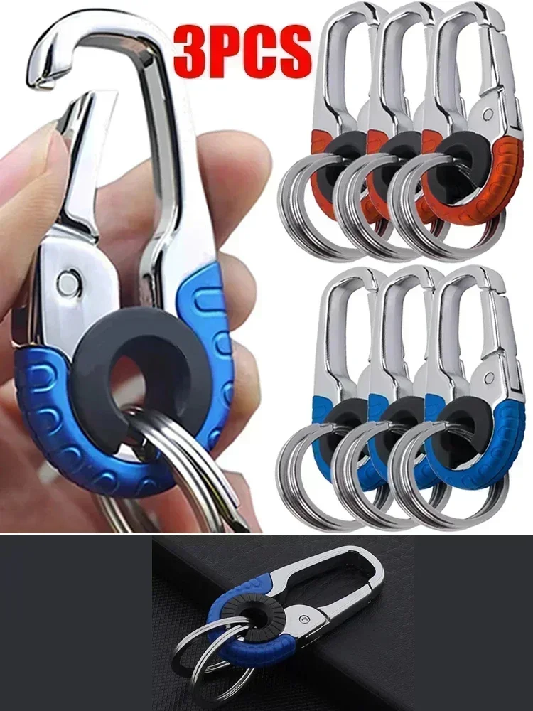 Sleek Multicolor Key Organizer and Business Key Ring