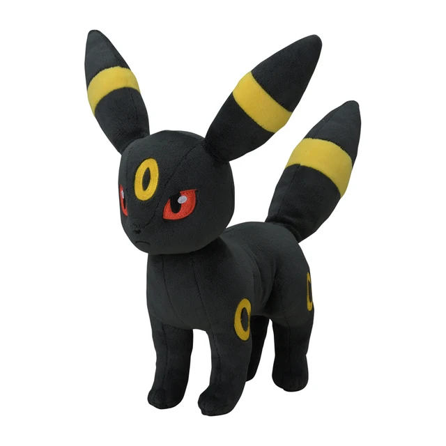 Pelúcia Pokémon Evolução Eevee Umbreon Sombrio Preto Dark Infantil Coleção  Decoração Gato Gatinho, Pelúcia Usado 85063693