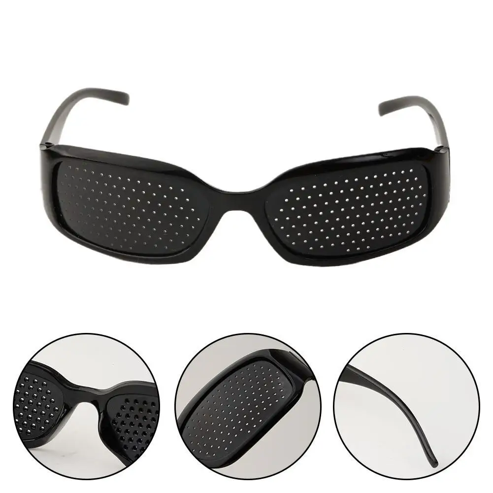 Vision Care Eyesight Improver Pinhole Glasses Anti-fatigue Glasses Stenopeic Improvement Vision Care Correction Fatigue pin hole glasses