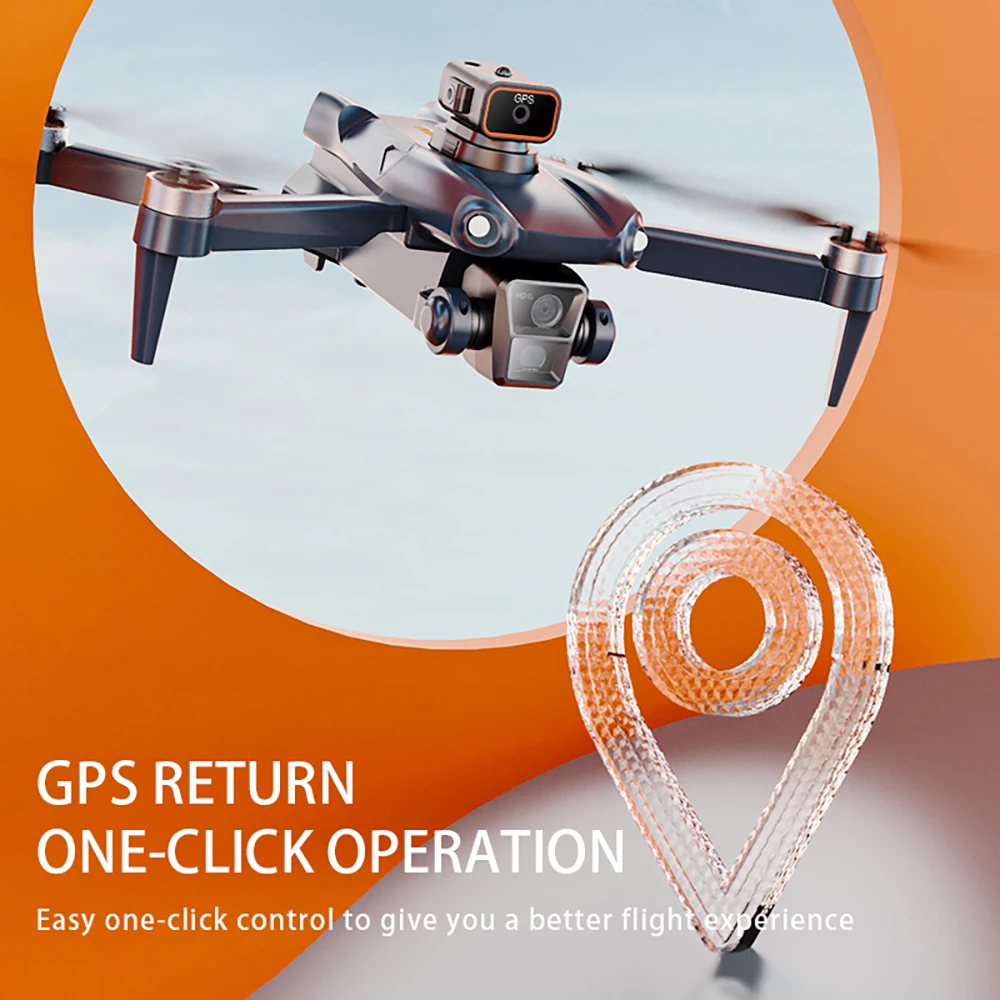 2024 전문가용 FPV 드론, 4K HD ESC 3 카메라, GPS 360 ° 레이저 장애물 회피, 브러시리스 접이식 쿼드콥터, P25, 신제품