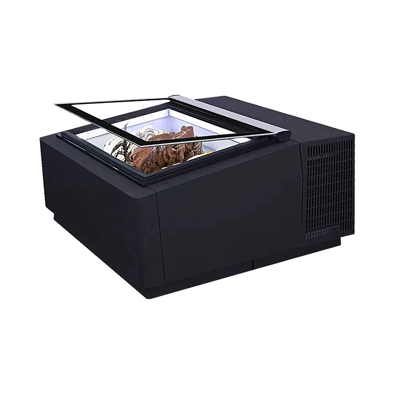 Prosky Factory Customization Small Ice Cream Scoop Display Counter Top Freezer