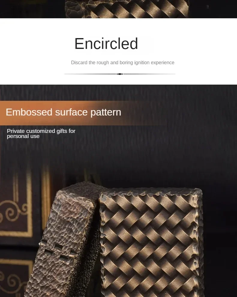 Description Picture 6 of itemZorro 912S 915S Brass Armor Kerosene Lighter Hand-carved Old Three-dimensional Relief Retro Old-fashioned Grinding Wheel