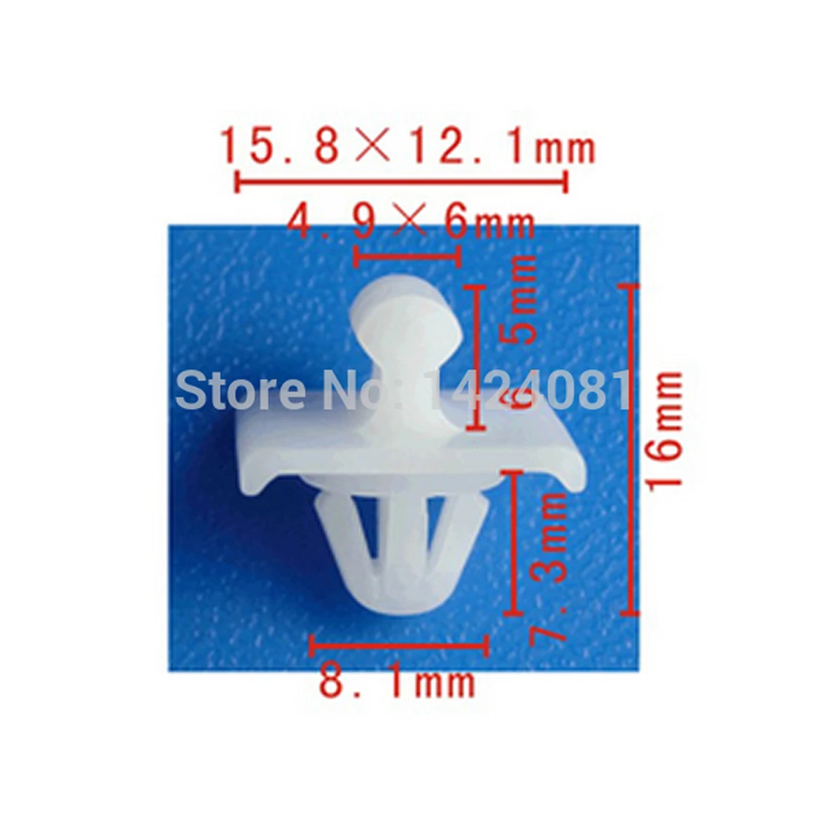 

10x/100x / 500x OEM quality Fastener Clip For Mercedes Benz Front Fender Moulding S 001-988-44-81 0019884481