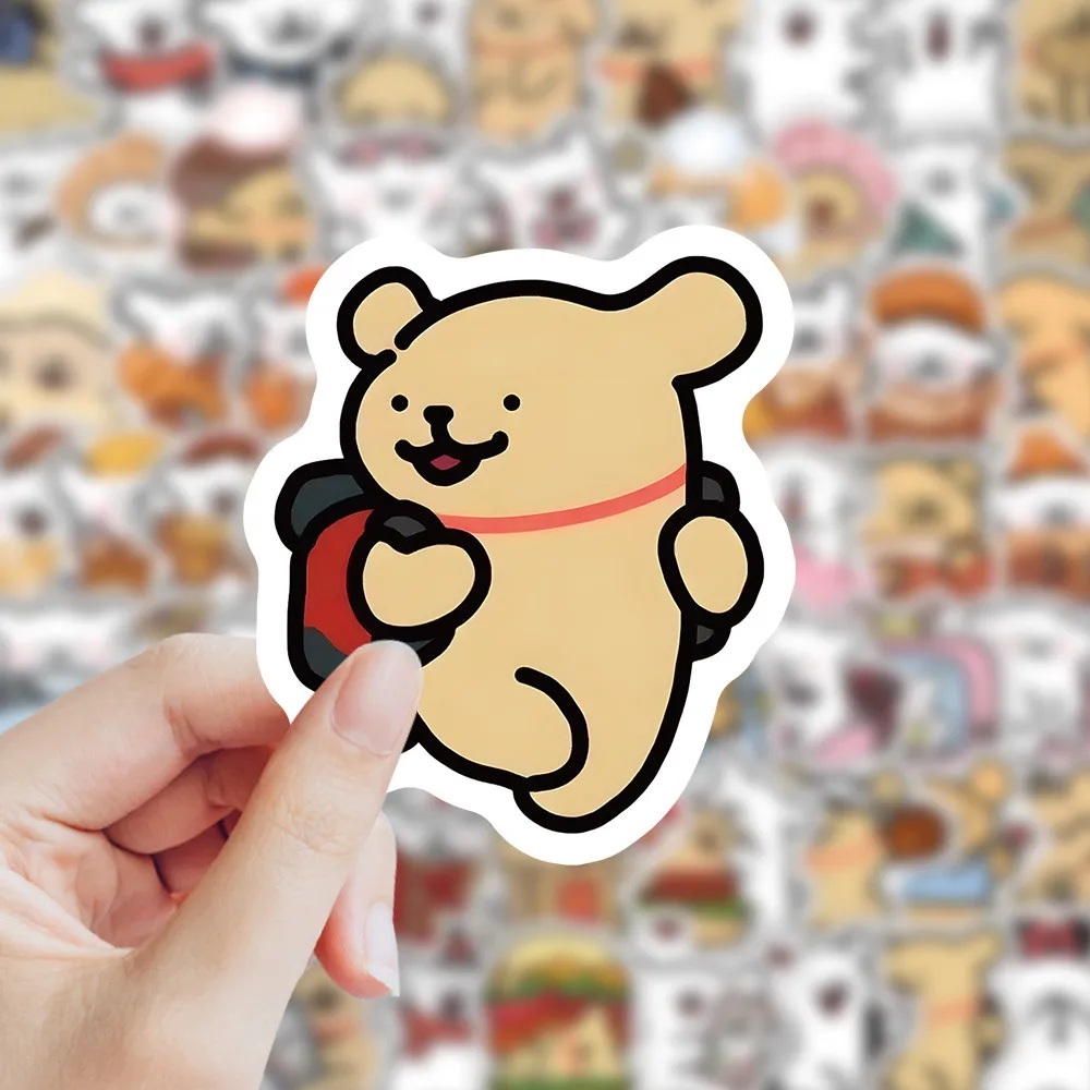 60개 라인 아트 강아지 스티커 - 장 귀여운 선형 강아지 디자인 LanLanStickersWorld Store