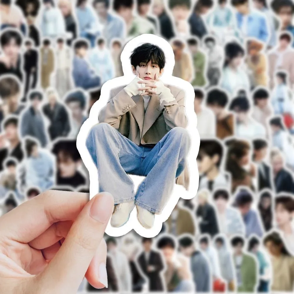 100PC/SET Cheng Yi HD Poster Humanoid Stickers Hot TV Character Drama Stills Hand Account Materials Pad Computer Cellphone DIY