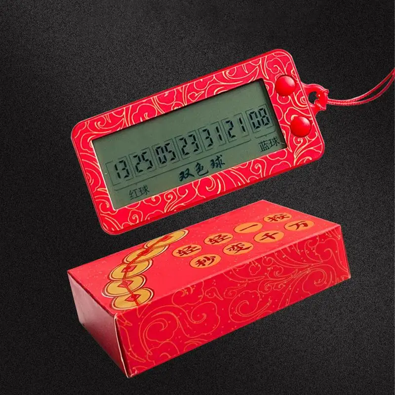 Electric Lottery Picker Mini Portable Fortunate Number Picker Portable Lottery Number Selector For Club Restaurant Entertaining