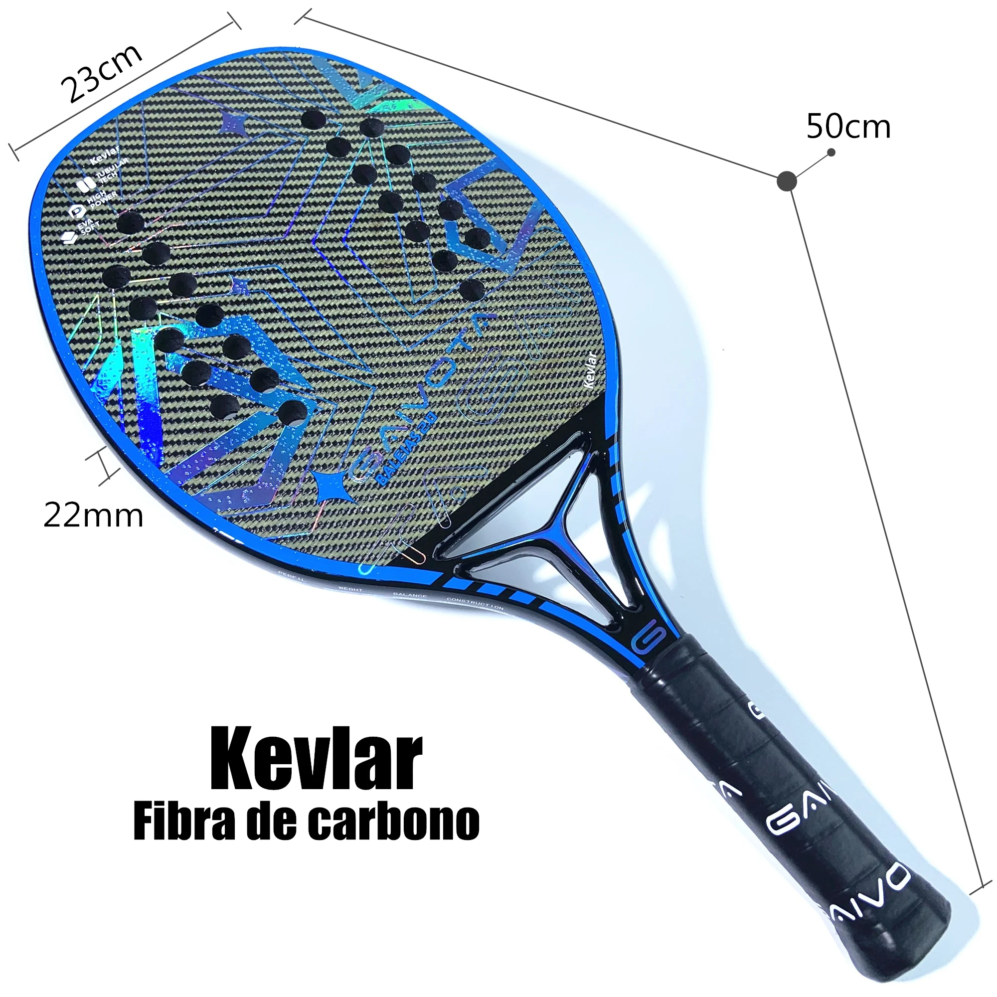 

Gaivota 2023 Kevlar beach Tennis racquet+bag