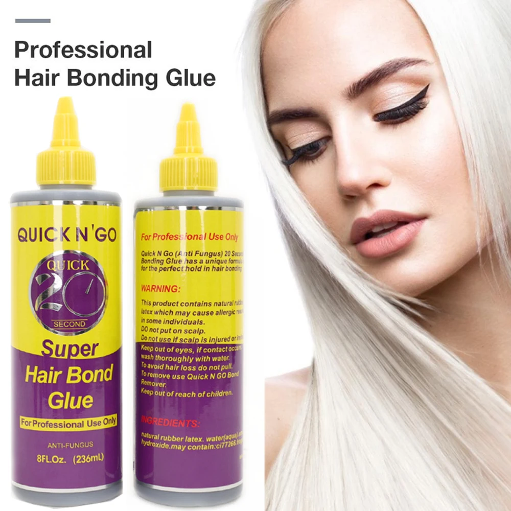 Hair Bonding Glue Super Bonding Glue Lanell Black Hair Weaving Bond Waterproof Anti Fungus Wig for Wig hair bonding glue