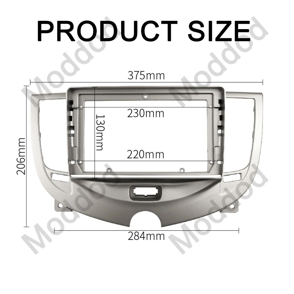 ڵ   9 ġ CHERY A3 2010-2012 ׷ DVD ÷̾ ġ  Ʈ г ŰƮ ̽ ÷Ʈ  ٸ  2 Din
