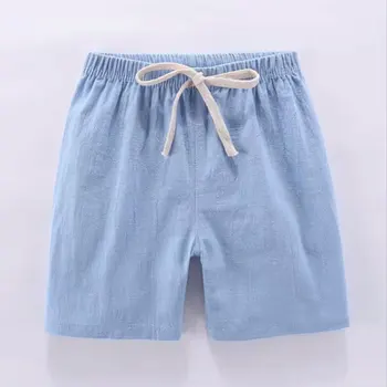 السراويل القصيرة الأطفال السراويل للبنين بنات ملابس القطن الصلبة تنفس الصيف عارضة الرياضة الشاطئ الاطفال السراويل مرونة الشباب 3