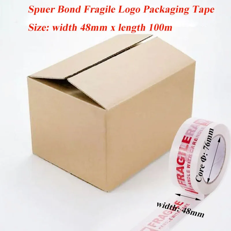 bopp embalagem adesiva carton selagem logo tape 04