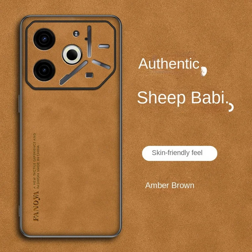 Elegant Suede Leather Case with Soft Lens Protection