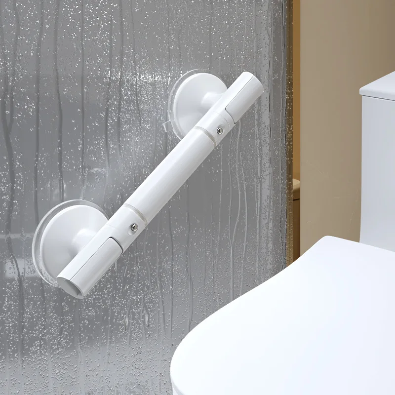 Bathroom Handrail Anti slip Safety Handle Non perforated Suction Cup Handle for Elderly Toilet Household shower grab bar
