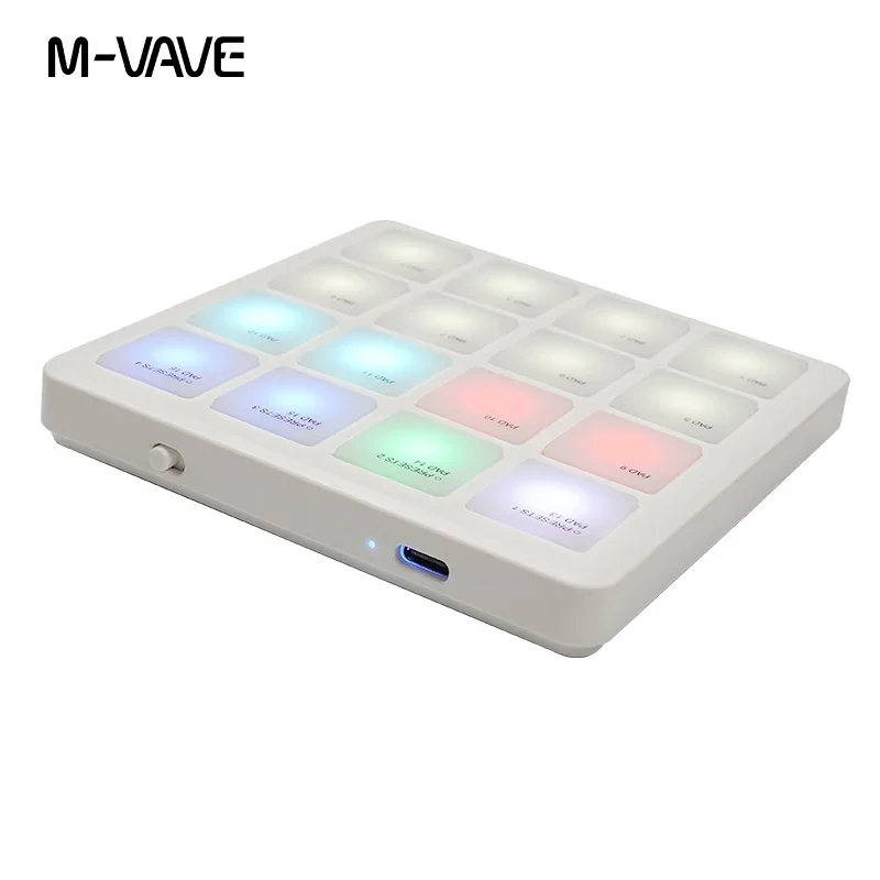 M-VAVE SMC-PAD: USB-Cインターフェース搭載、ポータブル