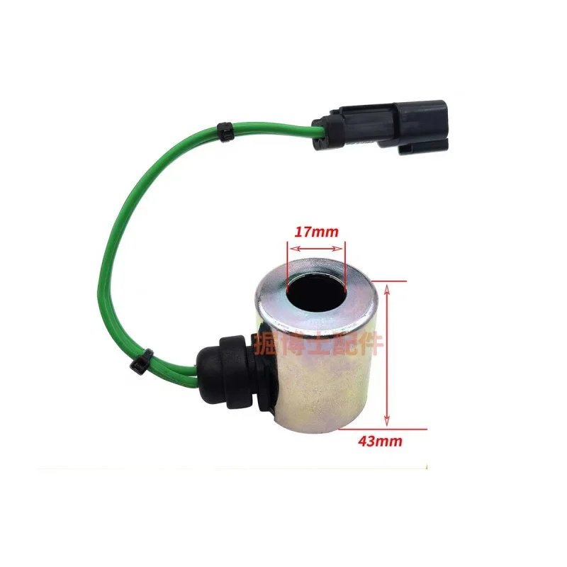 120H/130H/140H/160H loader solenoid valve coil assembly 186-1525 1861525 excavator parts