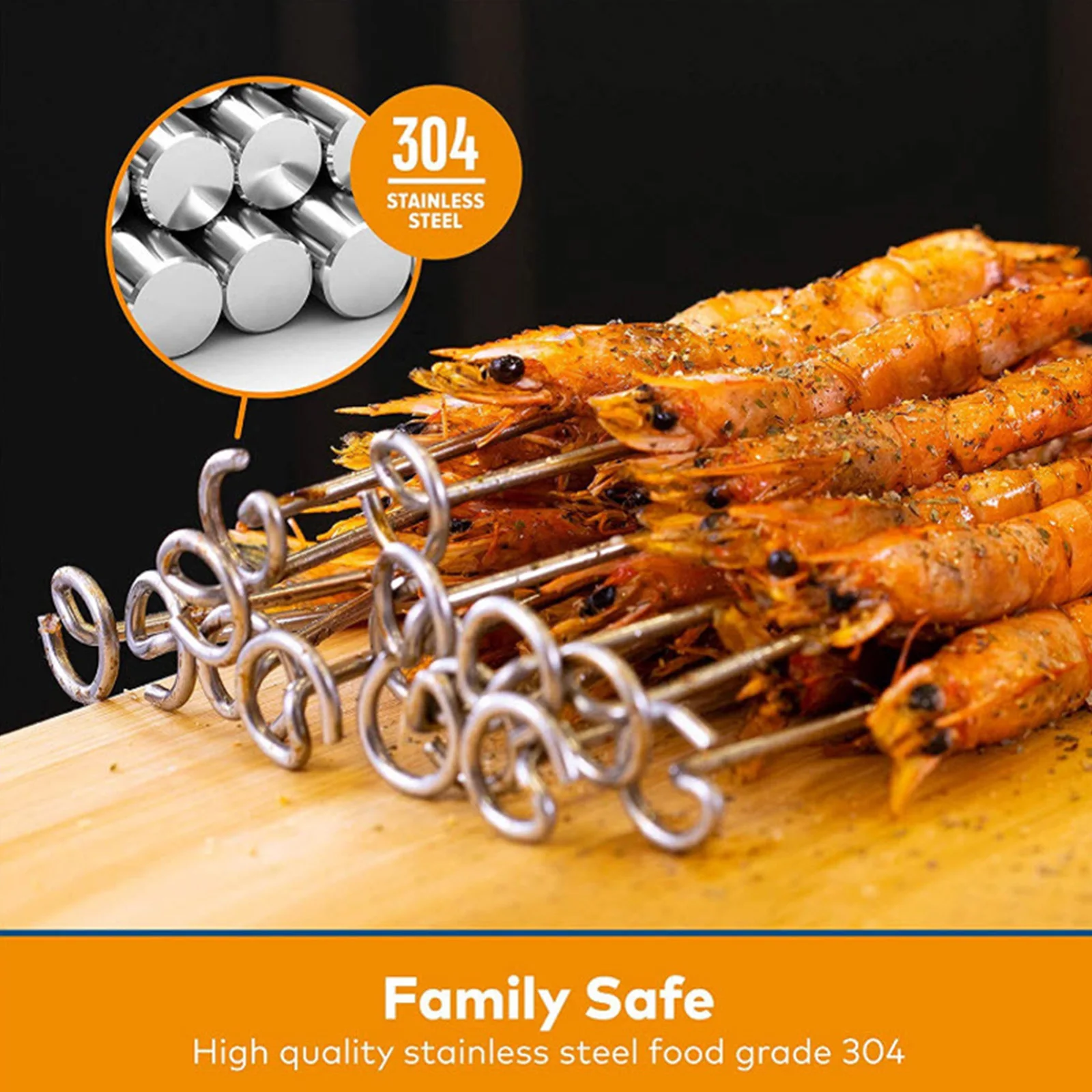 Skewers Grill Stands Multifunctional Food Dehydration Holders Airfryer Steaming Stand Accessories Kitchen Gadgets