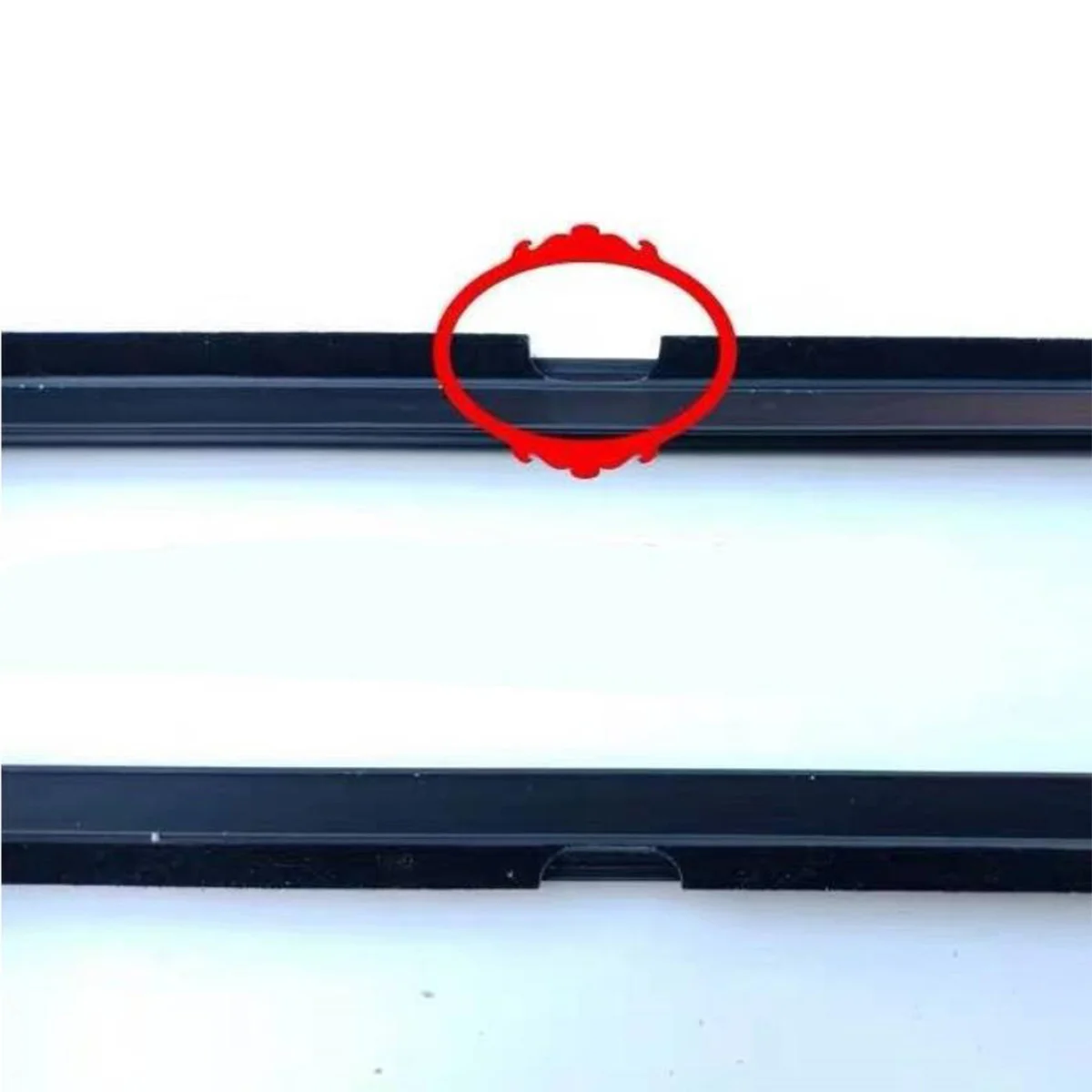 Car Outer Windows Rubber Weatherstrip Waterproof Pressure Strip Sealing Belt Moulding Trim for Mazda 3 BK sedan 04-09 4PCS
