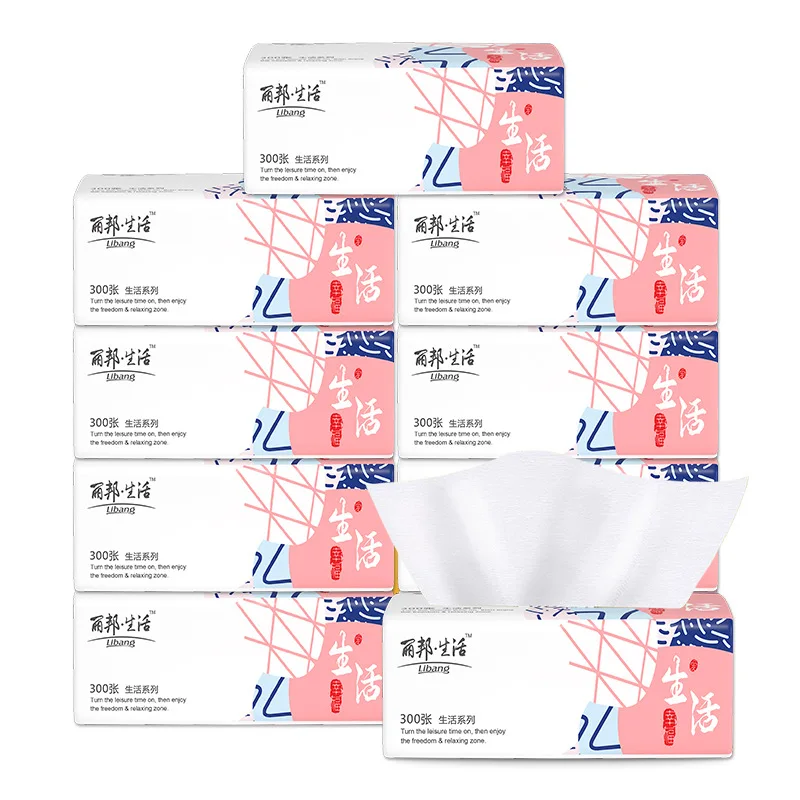 30 Packs Of Fully Packaged Paper Towels, Facial Tissues, Napkins, Hand Wipes, Sanitary Tissues, 300 Affordable Packs Of Tissues