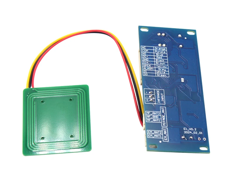 125Khz/13.56mhz RFID DC12V/24V Reader Module Wiegand Intput Access Control Syste