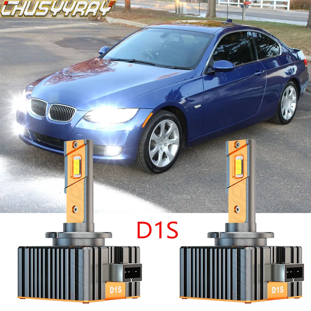 

CHUSYYRAY Car lights Compatible For BMW 335i 2007 2008 2009 2010 D1S/D1R/D1C HID Xenon Headlight Low beam Bulbs Car accsesories