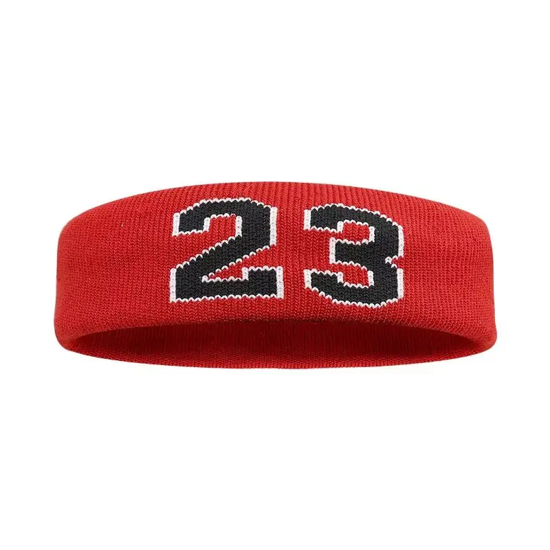 Elastic Cotton Sweatband for Sports and Fitness - Versatile Unisex Headband