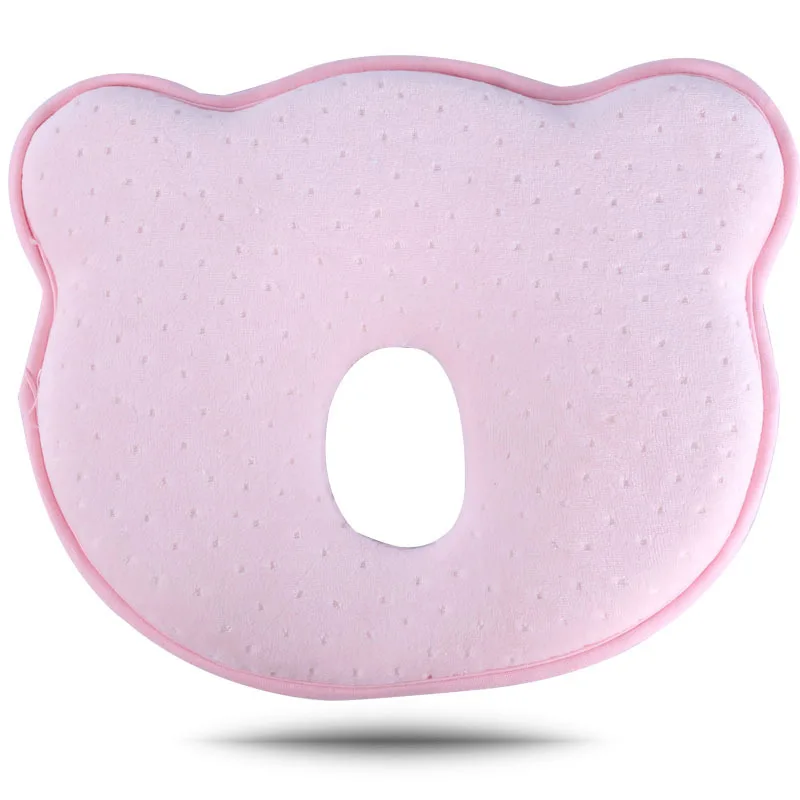 2020 New Comfortable Skin-friendly Baby Stereotyped Pillow 0-12 Months Correction Head Shape Memory Foam | Мать и ребенок