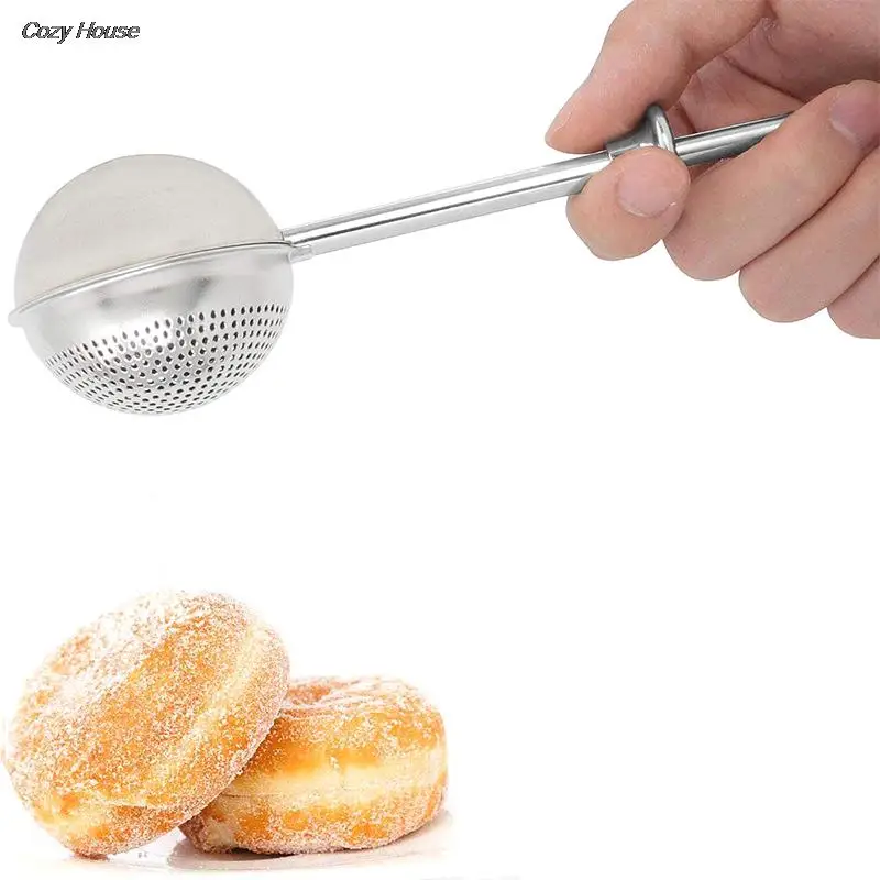 

Flour Powder Filter Spoon Baker Dusting Wand 304 Stainless Steel For Sugar Flour Spices Flour Sugar Powder Spoon Kitchen Tools