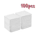 100pcs White Wipes