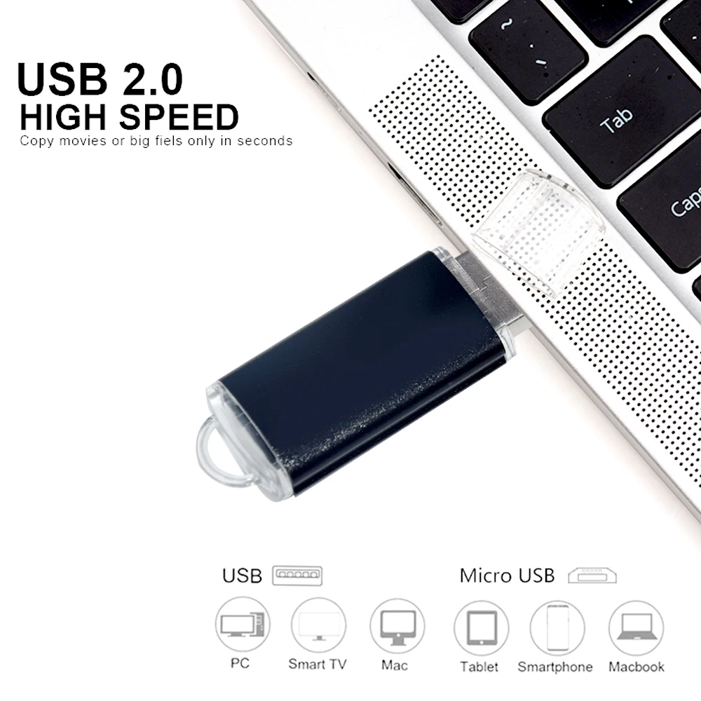 DIY Logo Gift Wedding USB Flash Drive 4G 16GB 8G 32GB 128MB Metal Pendrive USB 2.0 Memory Stick Pen Drive Over 10pcs Free Logo