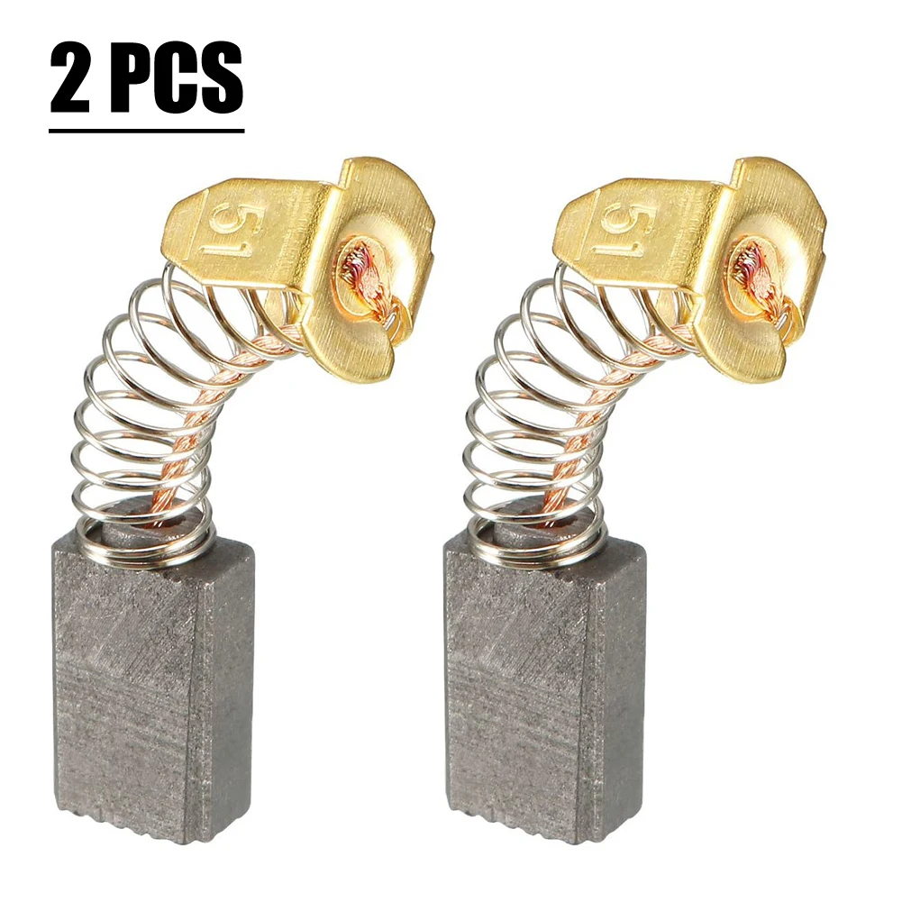 

Brushes Motor Carbon Brushes With Wire 15mm X 8mm X 5mm Angle Carbon Grinder Purpose Springs Tool High Quality