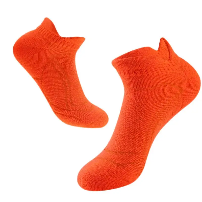 

Running Socks Anti-Blister Comfort Ankle Socks Low Cut Compression Cotton Cushioned Workout Sock Supportive Breathable Athletic