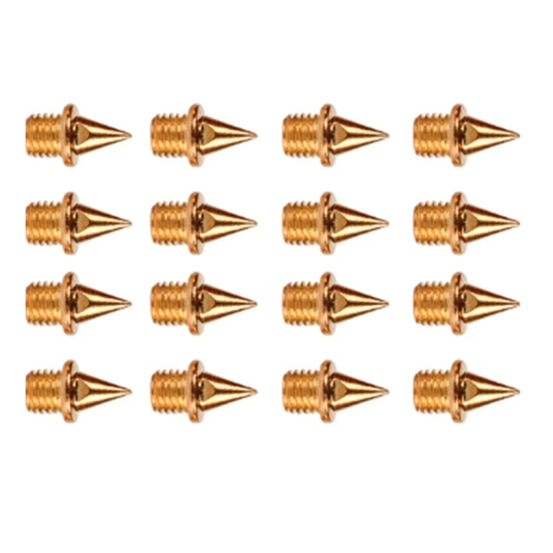 16Pcs Track and Country Spikes Titaniums Alloys Track Spikes Replacement Shoes Sports Running Shoes