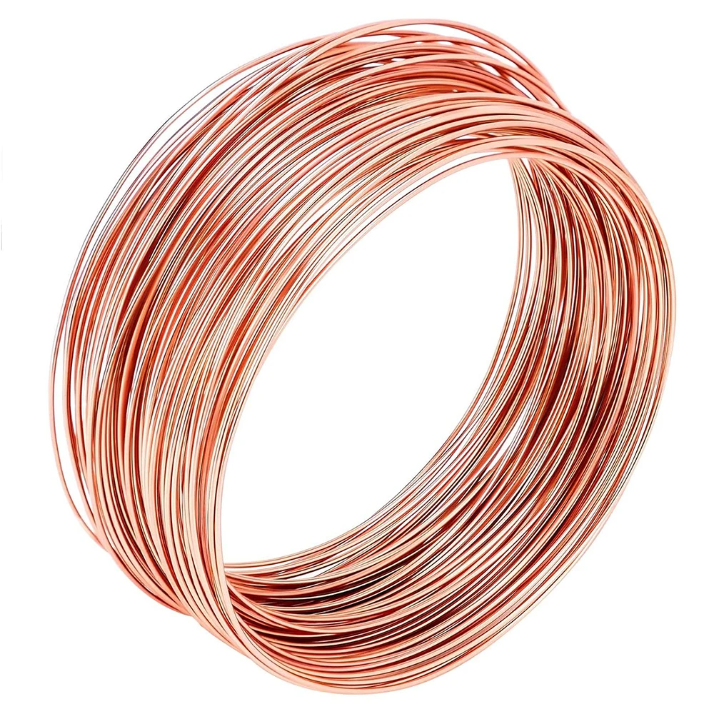 10 m blanker Kupferdraht, reiner Kupferdraht, T2-Kupferspule, leitfähiger Kupferdraht, blanker Draht, Durchmesser 0,1–1,8 mm, vielseitig einsetzbar – Detail 4