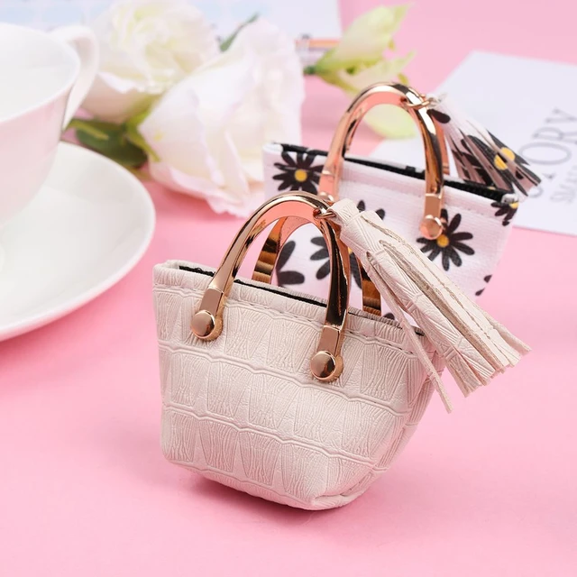 1PC New 1/6 Doll Accessories Doll Handbag Lady Leather Bag Purse