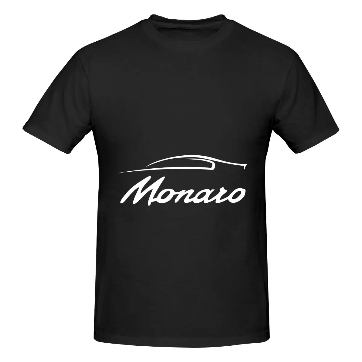 

High Quality 100% Cotton Monaro Logo Men's Basic Short Sleeve T-Shirt